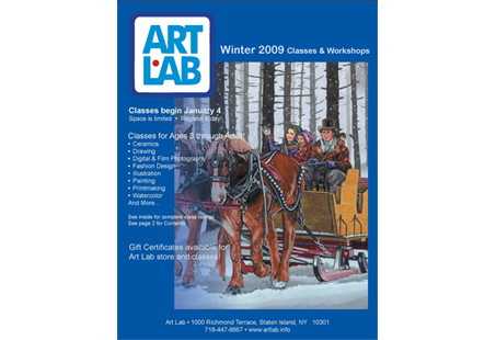The Art Lab Catalog cover page